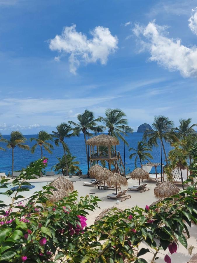 Appartement Blue Paradise Face Au Rocher Du Diamant Le Diamant Bagian luar foto
